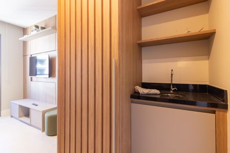 Apartamento para alugar com 27m², 1 quarto e sem vaga Apartamento para alugar com 27m², 1 quarto e sem vagaCozinha e Área de Serviço