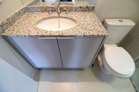 Apartamento para alugar com 91m², 3 quartos e 2 vagasBanheiro da Suíte 3