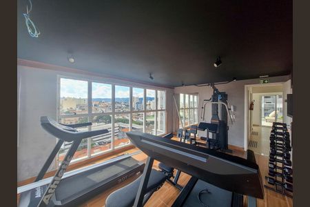 Apartamento para alugar com 36m², 1 quarto e 1 vaga Apartamento para alugar com 36m², 1 quarto e 1 vagaÁrea comum - Academia