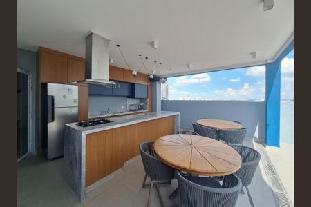 Apartamento para alugar com 36m², 1 quarto e 1 vaga Apartamento para alugar com 36m², 1 quarto e 1 vagaÁrea comum - Churrasqueira