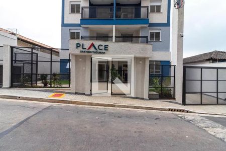 Apartamento para alugar com 36m², 1 quarto e 1 vaga Apartamento para alugar com 36m², 1 quarto e 1 vagaFachada