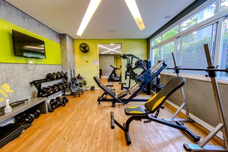 Apartamento à venda com 38m², 2 quartos e sem vagaÁrea comum - Academia