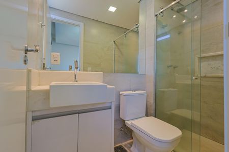 Apartamento à venda com 80m², 3 quartos e 2 vagasBanheiro da Suíte