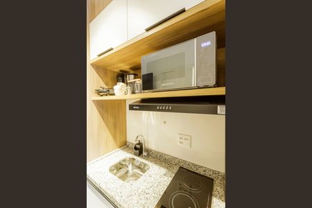 Studio à venda com 37m², 1 quarto e sem vagaCozinha