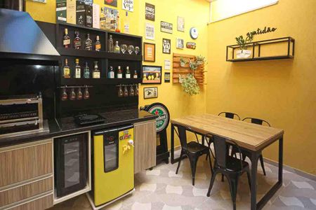 Casa de condomínio à venda com 76m², 2 quartos e 1 vagaEspaço Gourmet