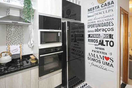 Casa de condomínio à venda com 76m², 2 quartos e 1 vagaCozinha