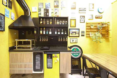 Casa de condomínio à venda com 76m², 2 quartos e 1 vagaEspaço Gourmet