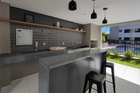 Apartamento para alugar com 45m², 2 quartos e 1 vaga Apartamento para alugar com 45m², 2 quartos e 1 vagaÁrea comum - Churrasqueira