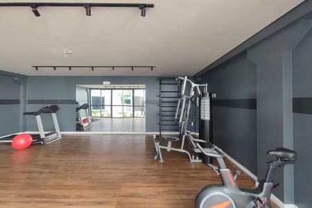 Apartamento para alugar com 45m², 2 quartos e 1 vaga Apartamento para alugar com 45m², 2 quartos e 1 vagaÁrea comum - Academia
