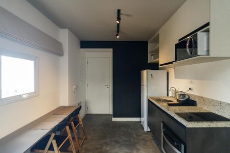 Studio à venda com 38m², 1 quarto e sem vagaCozinha