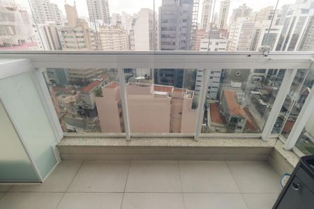 Studio à venda com 38m², 1 quarto e sem vagaVaranda