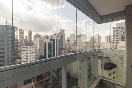 Studio à venda com 38m², 1 quarto e sem vagaVaranda