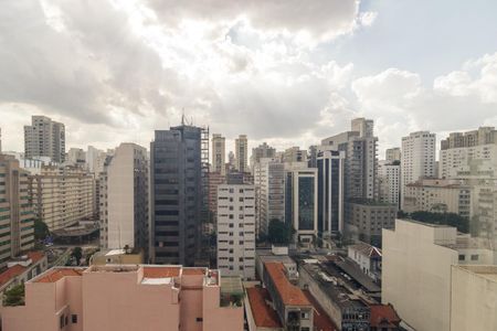 Studio à venda com 38m², 1 quarto e sem vagaVaranda