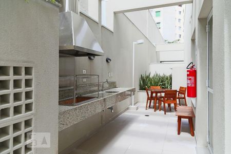 Studio à venda com 38m², 1 quarto e sem vagaÁrea comum - Churrasqueira