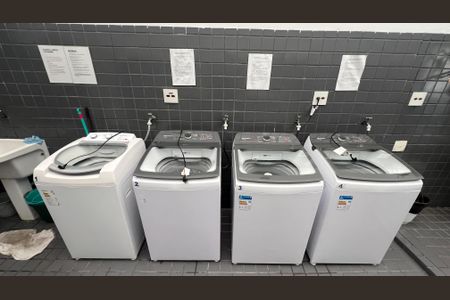 Apartamento à venda com 36m², 1 quarto e 1 vaga Apartamento à venda com 36m², 1 quarto e 1 vagaLavanderia