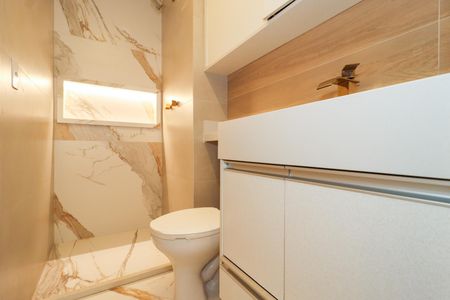 Apartamento para alugar com 56m², 2 quartos e 1 vagaBanheiro da Suíte