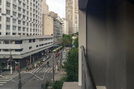 Studio à venda com 21m², 1 quarto e sem vagaVaranda