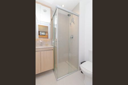 Studio para alugar com 26m², 1 quarto e sem vaga Studio para alugar com 26m², 1 quarto e sem vagaBanheiro