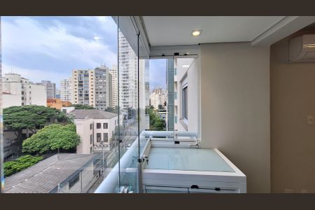 Apartamento para alugar com 42m², 1 quarto e 1 vagaVaranda e área de serviço