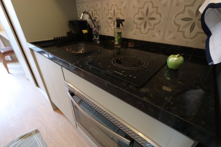 Studio para alugar com 30m², 1 quarto e sem vagaStudio - ambiente cozinha