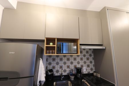 Studio para alugar com 30m², 1 quarto e sem vagaStudio - ambiente cozinha
