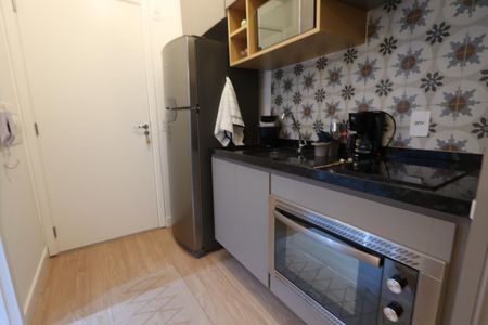 Studio para alugar com 30m², 1 quarto e sem vagaStudio - ambiente cozinha