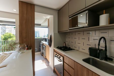 Cozinha de apartamento à venda com 2 quartos, 58m² em Ferreira, São Paulo
