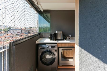 Varanda de apartamento à venda com 2 quartos, 58m² em Ferreira, São Paulo