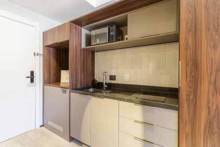 Studio para alugar com 30m², 1 quarto e sem vagaCozinha