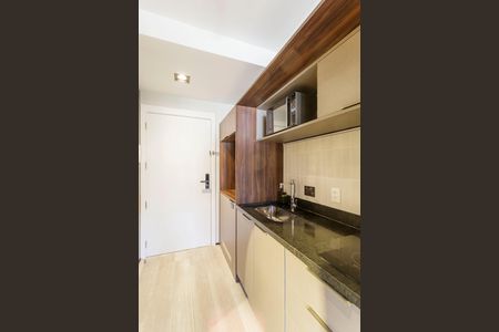 Studio para alugar com 30m², 1 quarto e sem vagaCozinha