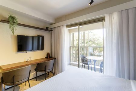 Studio para alugar com 30m², 1 quarto e sem vagaSala/Quarto