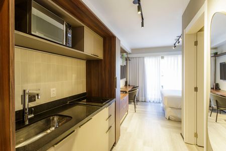 Studio para alugar com 30m², 1 quarto e sem vagaSala/Quarto