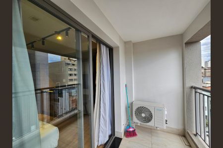 Studio para alugar com 26m², 1 quarto e sem vagaVaranda do Quarto