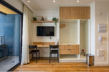 Studio para alugar com 25m², 1 quarto e sem vagaStudio