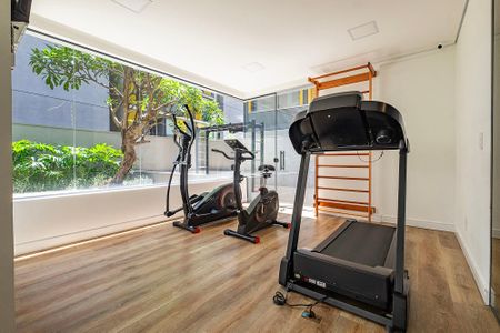 Studio para alugar com 25m², 1 quarto e sem vagaAcademia