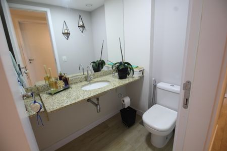 Apartamento à venda com 149m², 4 quartos e 2 vagasLavabo da sala