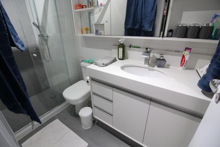 Apartamento à venda com 149m², 4 quartos e 2 vagasQuarto 4 - Banheiro da Suíte