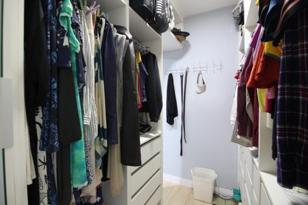Apartamento à venda com 149m², 4 quartos e 2 vagasQuarto 4 - Closet da Suíte
