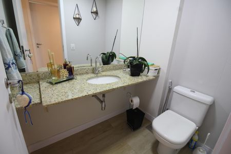 Apartamento à venda com 149m², 4 quartos e 2 vagasLavabo da sala