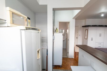 Studio à venda com 35m², 1 quarto e sem vagaCozinha