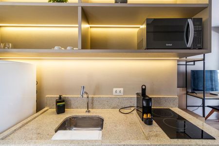 Studio para alugar com 31m², 1 quarto e sem vagaCozinha