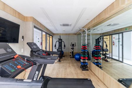 Studio para alugar com 31m², 1 quarto e sem vagaÁrea comum - Academia