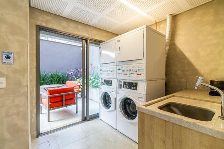 Studio para alugar com 31m², 1 quarto e sem vagaÁrea comum - Lavanderia