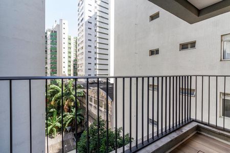 Studio para alugar com 25m², 1 quarto e sem vagaVaranda