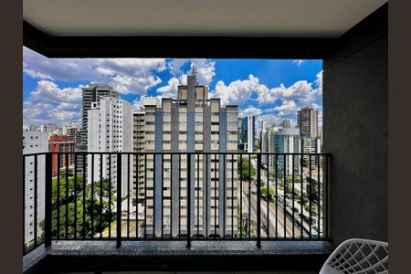 Studio para alugar com 26m², 1 quarto e sem vagaSacada