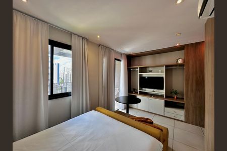 Studio para alugar com 26m², 1 quarto e sem vagaQuarto