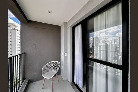 Studio para alugar com 26m², 1 quarto e sem vagaSacada