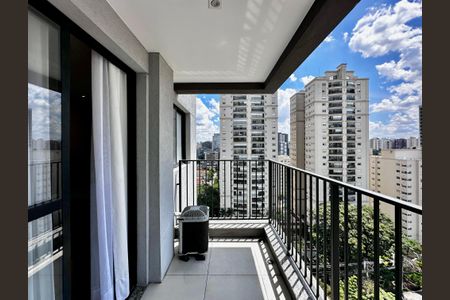 Studio para alugar com 26m², 1 quarto e sem vagaSacada