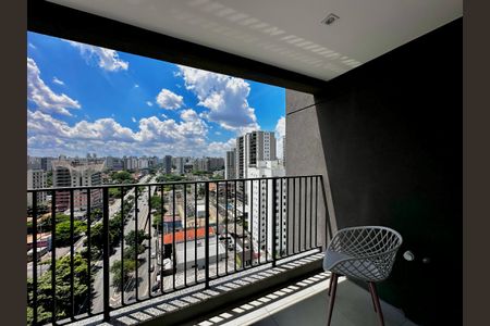 Studio para alugar com 26m², 1 quarto e sem vagaSacada