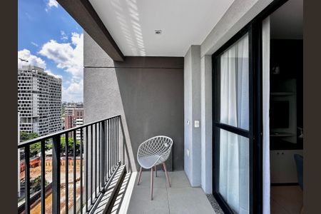 Studio para alugar com 26m², 1 quarto e sem vagaSacada